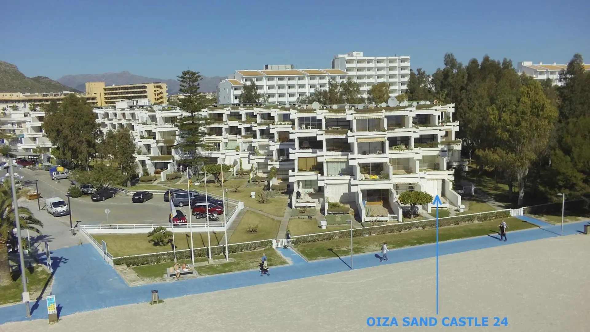 Apartment Oiza Sand Castle 24 At Alcudia Beach, Wifi And Aircon Spanien
